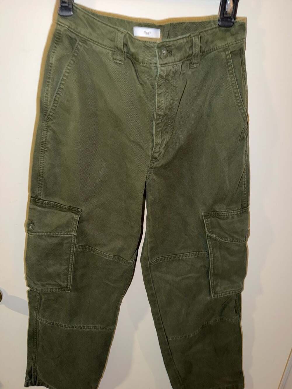Tna Olive Green Utility Cargo Pants